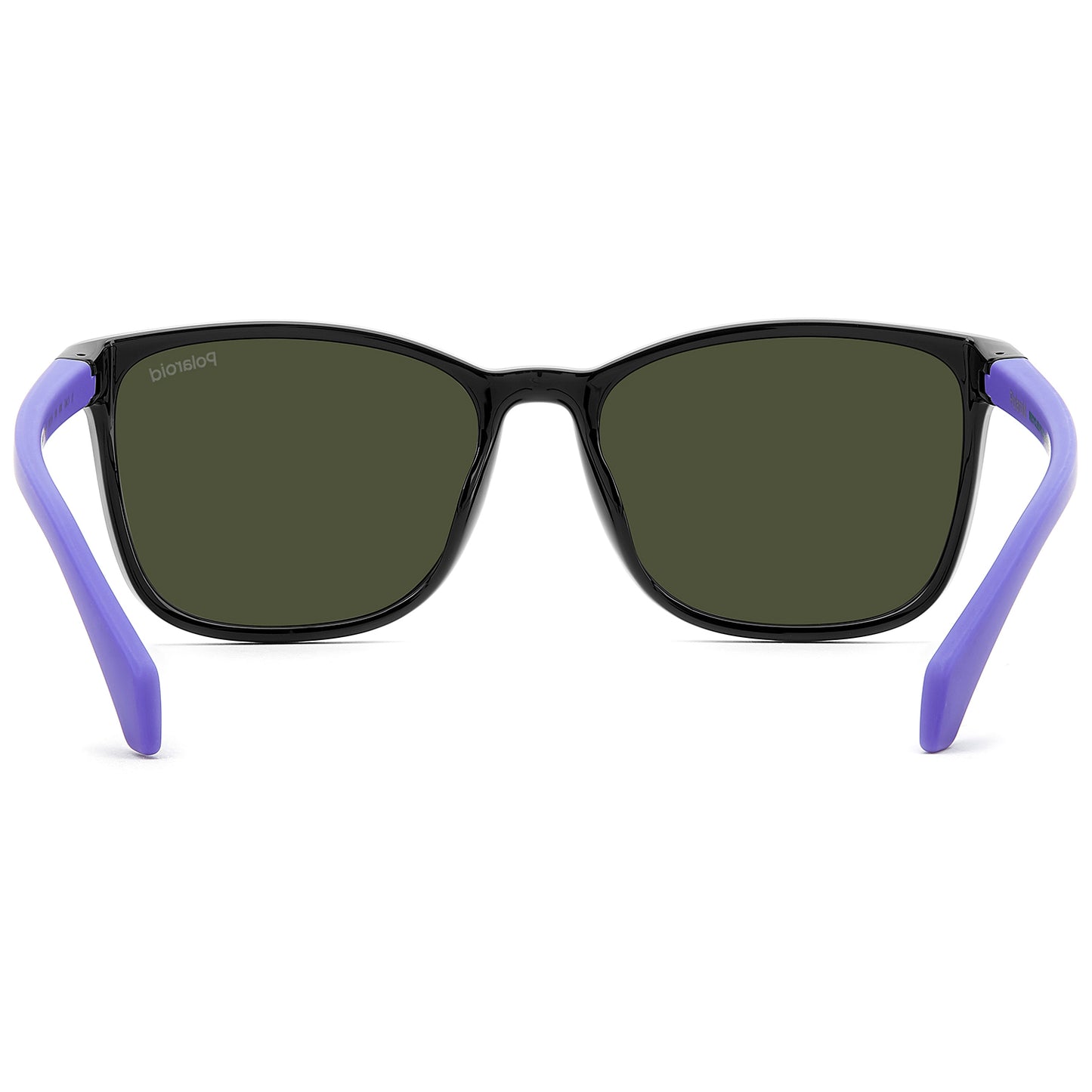 Polaroid Kids 8077/S Polarised Black/Lilac Violet Mirror PLD 8077/S 1X2 MF (49)