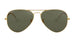 Ray-Ban Aviator 3025 Polarised Arista Gold G15 Green (3025 001/58)