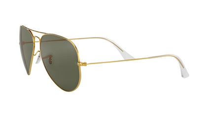 Ray-Ban Aviator 3025 Polarised Arista Gold G15 Green (3025 001/58)