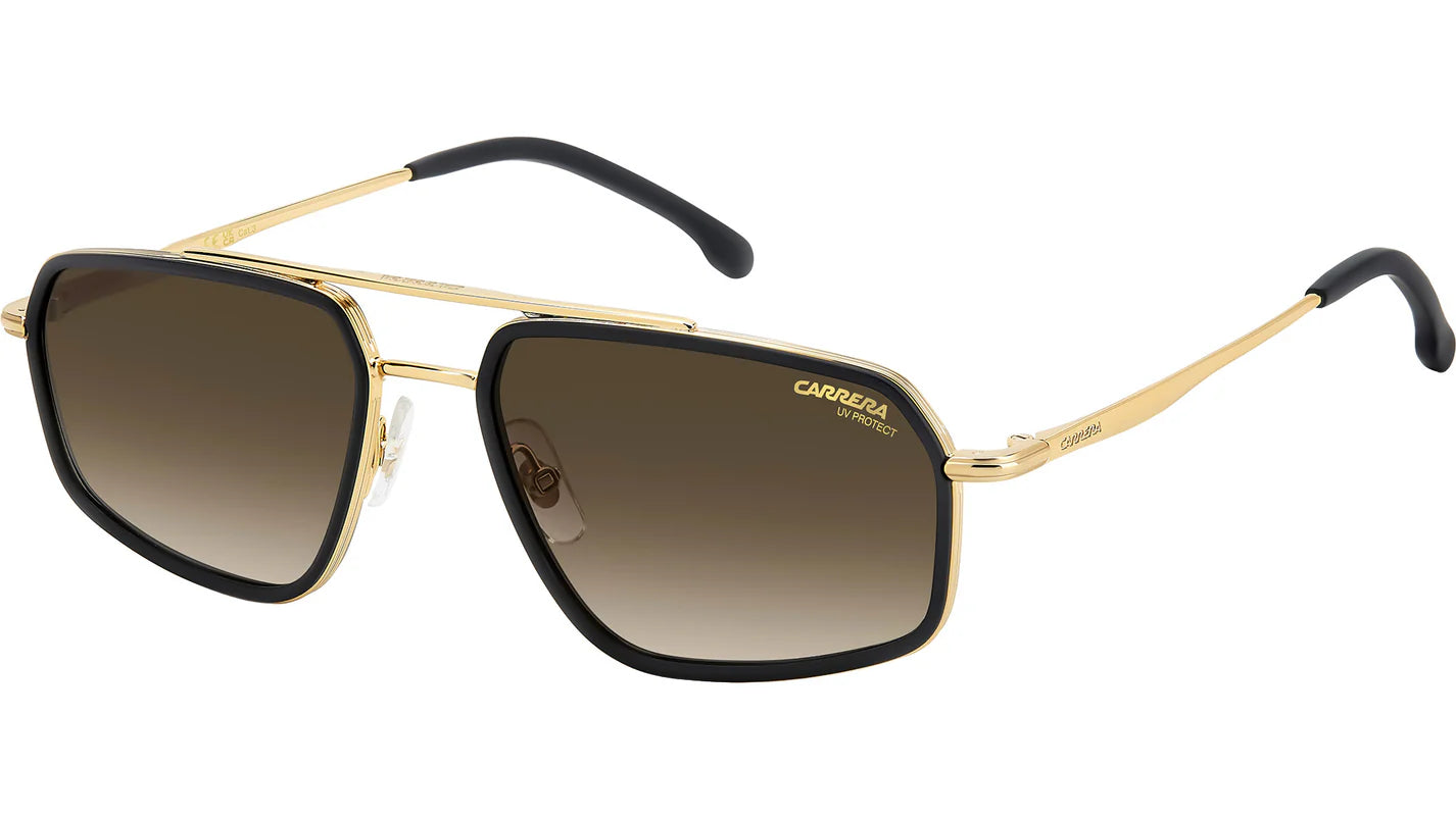 Carrera 338/S Matte Black Brown Gradient (003 86)