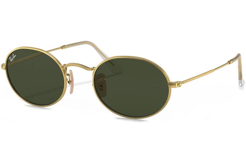 Ray-Ban Oval 3547 (54) Arista Crystal Green (3547 001/31 54)