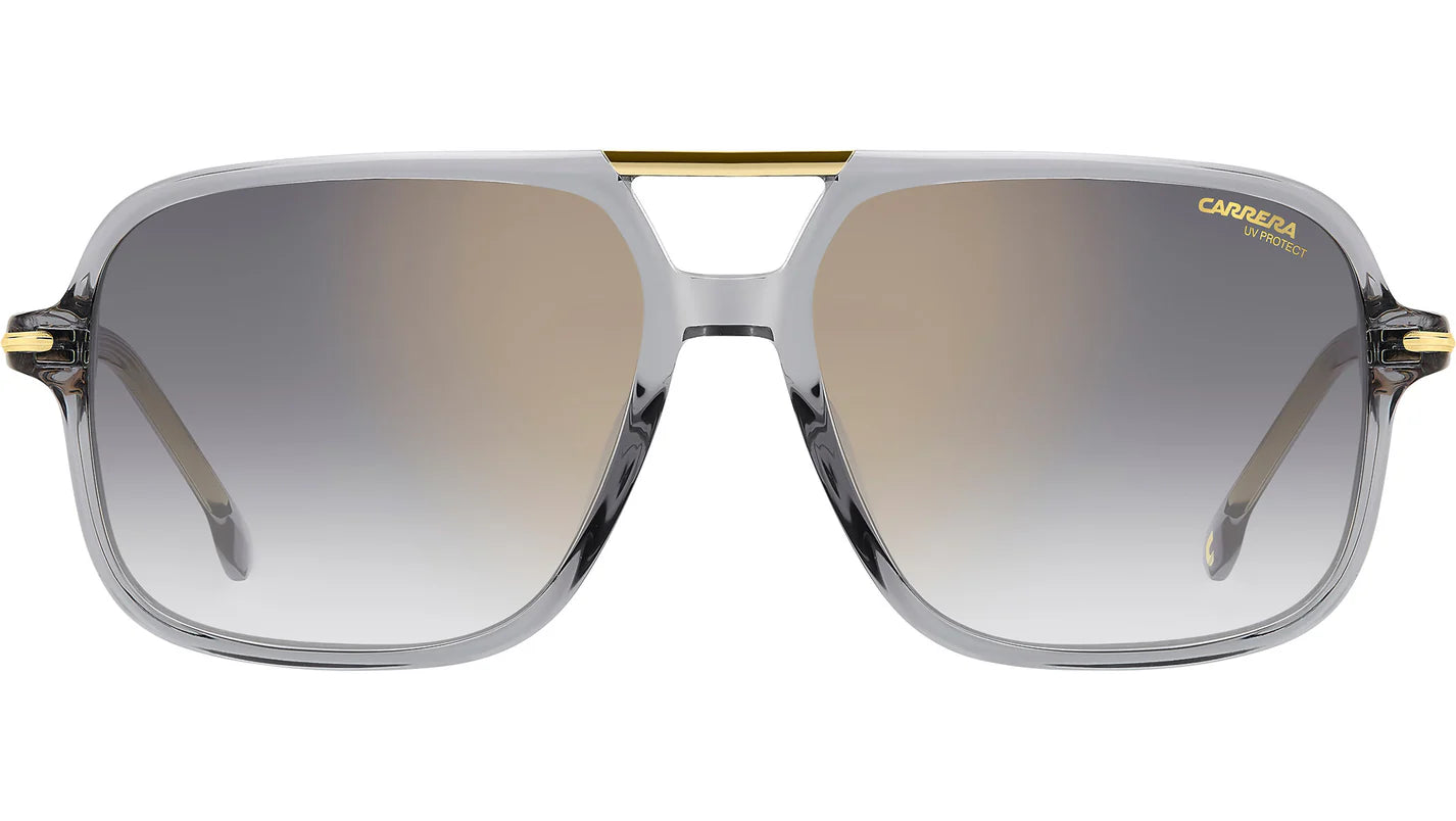 Carrera 350/S Crystal Grey Grey Gold Mirror (KB7 FQ)