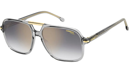 Carrera 350/S Crystal Grey Grey Gold Mirror (KB7 FQ)