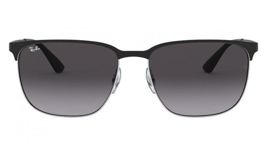 Ray-Ban 3569 Silver Gloss Black Grey Gradient (3569 9004/8G)