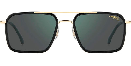 Carrera 362/S Ultrapolar Black/Gold Green Mirror (362/S 2M2 Q3)