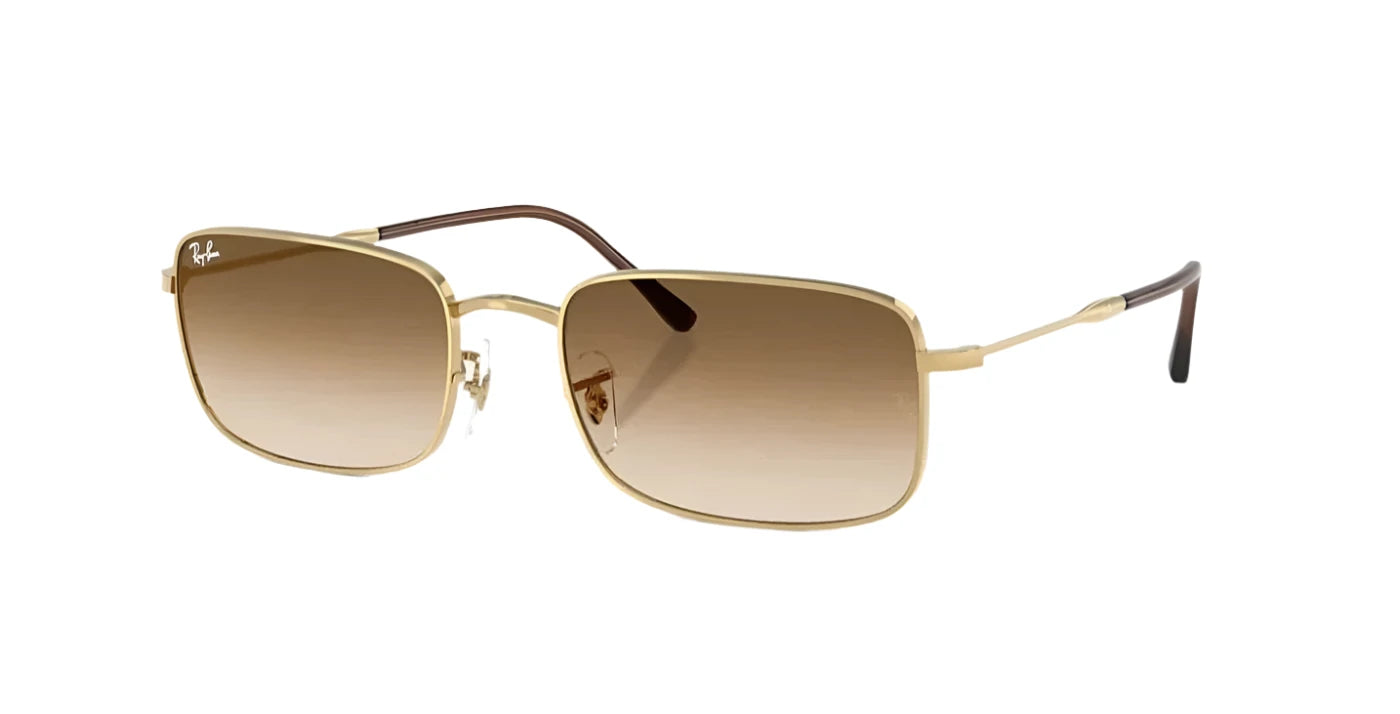 Ray-Ban 3746 Sunglasses Arista Gold Clear Gradient Brown – Great
