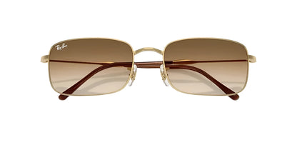 Ray-Ban 3746 Arista Gold Clear Gradient Brown (3746 001/51)