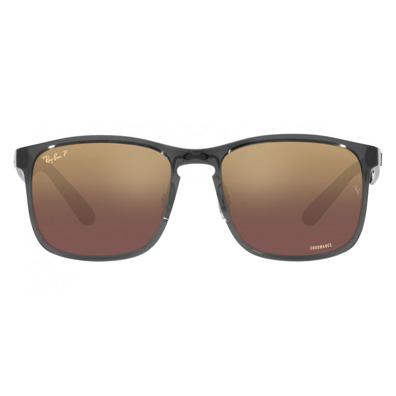 Ray Ban 4264 Polarised Grey Brown Mirror Purple (4264 876/6B) | Great ...