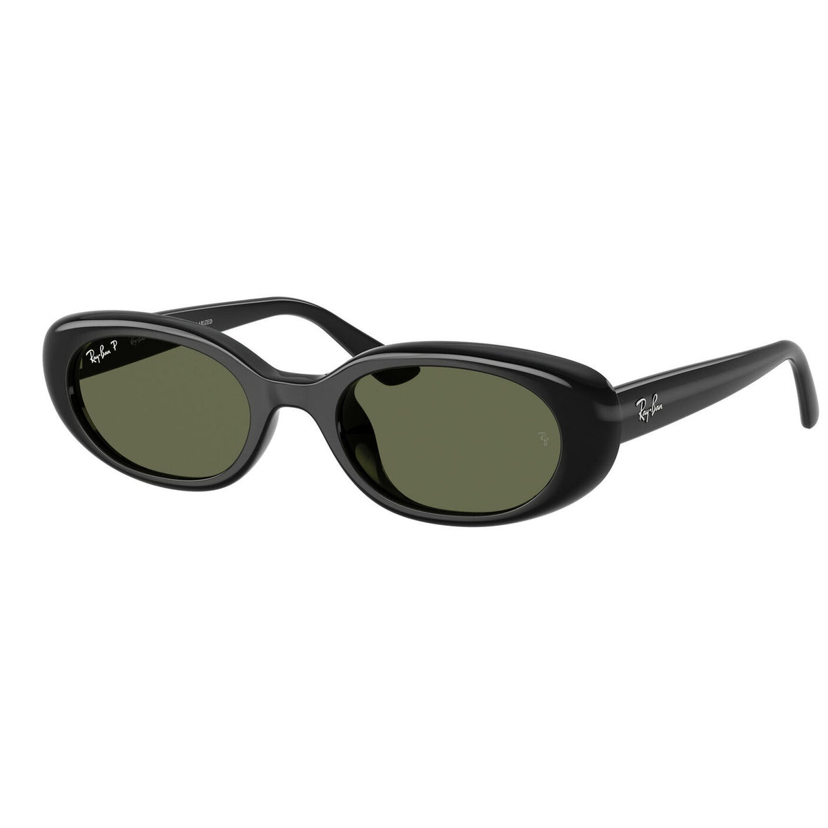 Ray-Ban 4441D Polarised Black Dark Green RB4441D 66779A (53)