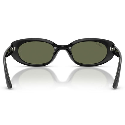 Ray-Ban 4441D Polarised Black Dark Green RB4441D 66779A (53)