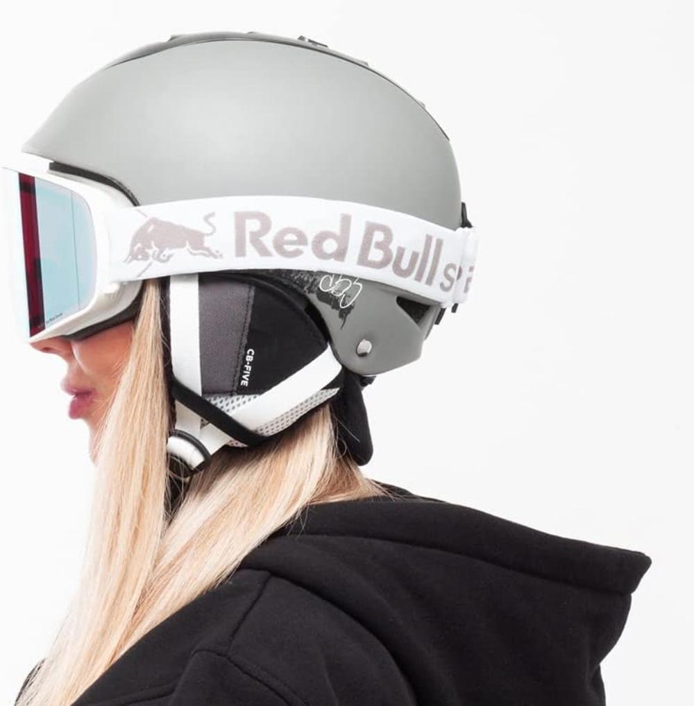 Red Bull Spect Magnetron Eon White Rose/Dusk Blue Snow Mirror (Eon 017)