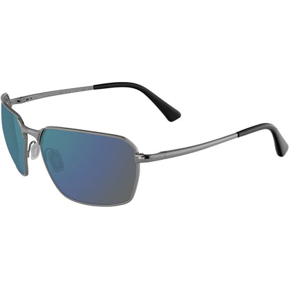 Serengeti Shelton Photochromic Polarised Gunmetal 555nm Green/ Blue Mirror SS547008 (64)
