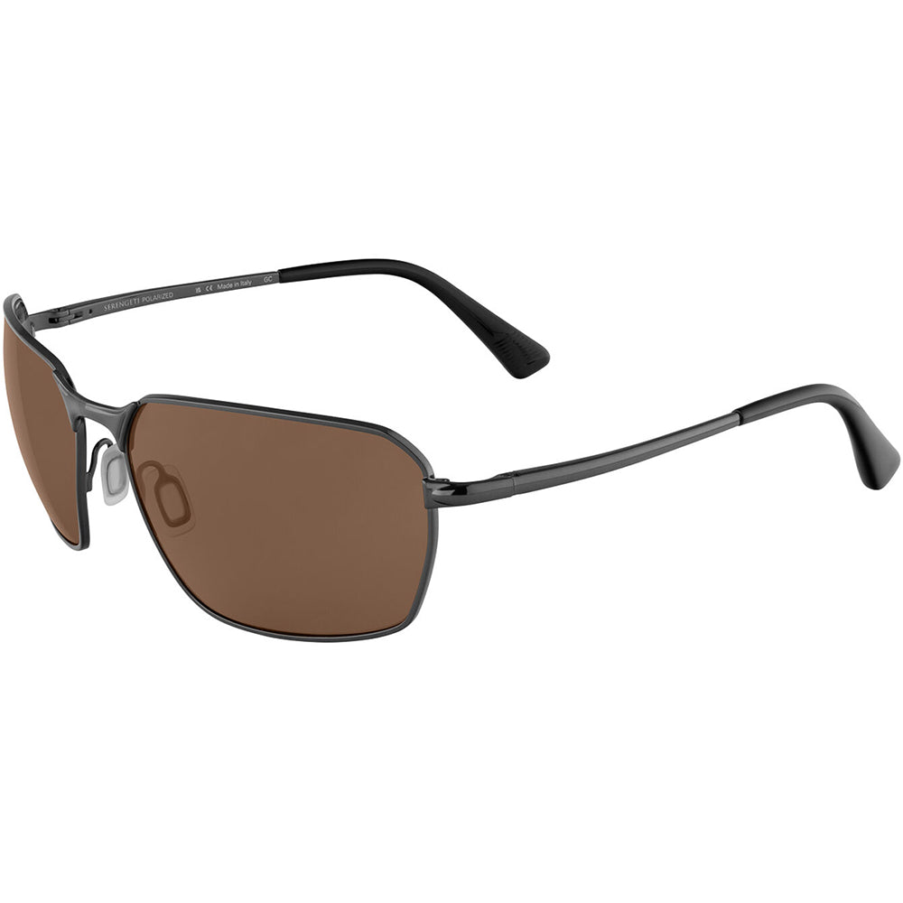 Serengeti Shelton Photochromic Polarised Dark Gunmetal Drivers Brown SS547009 (64)