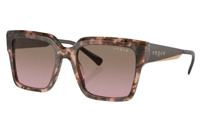 Vogue 5553S Rose Tortoise Pink Brown Gradient (5553S 314514)