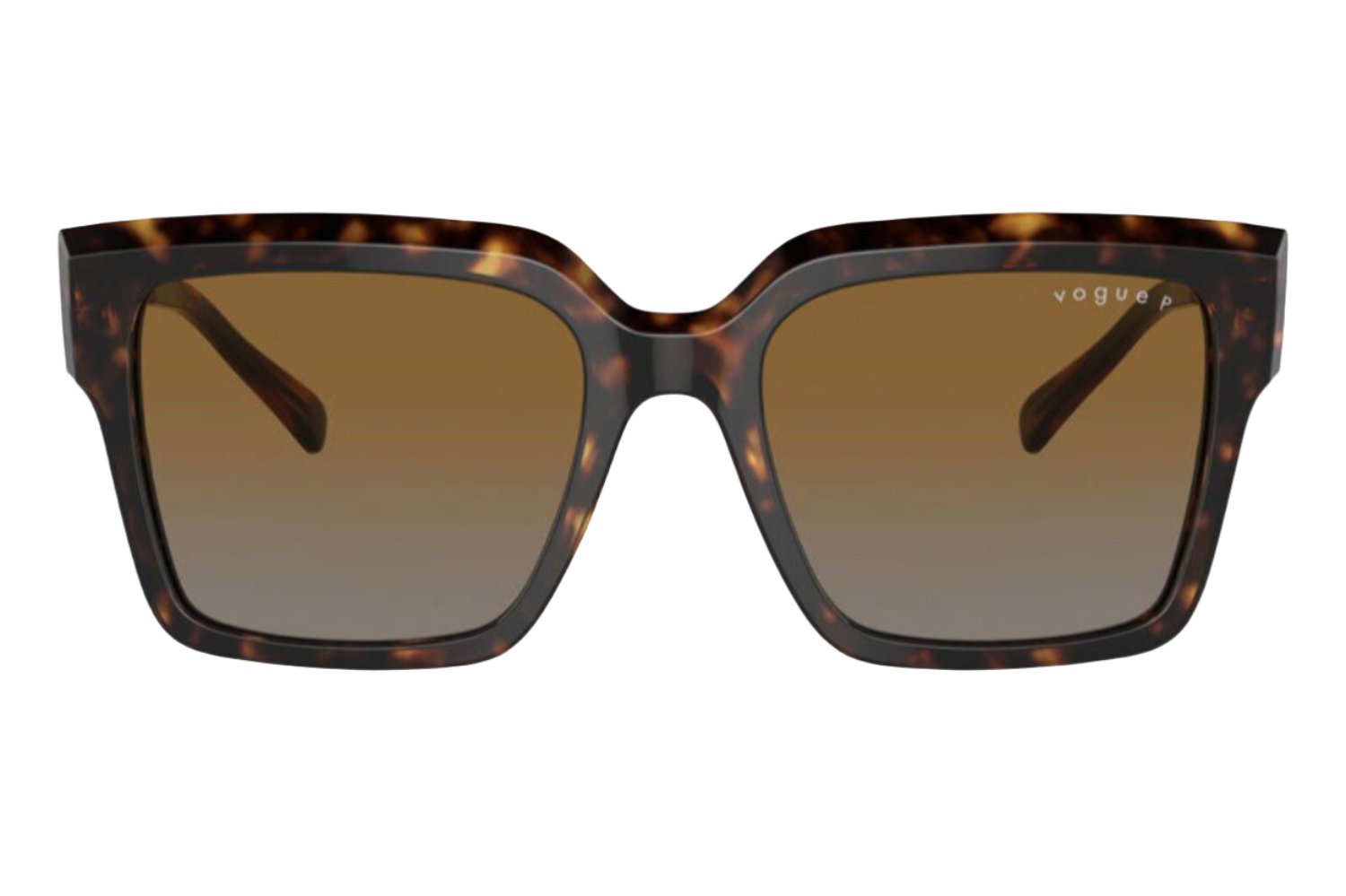 Vogue 5553S Polarised Dark Havana Brown Gradient (5553S W656T5