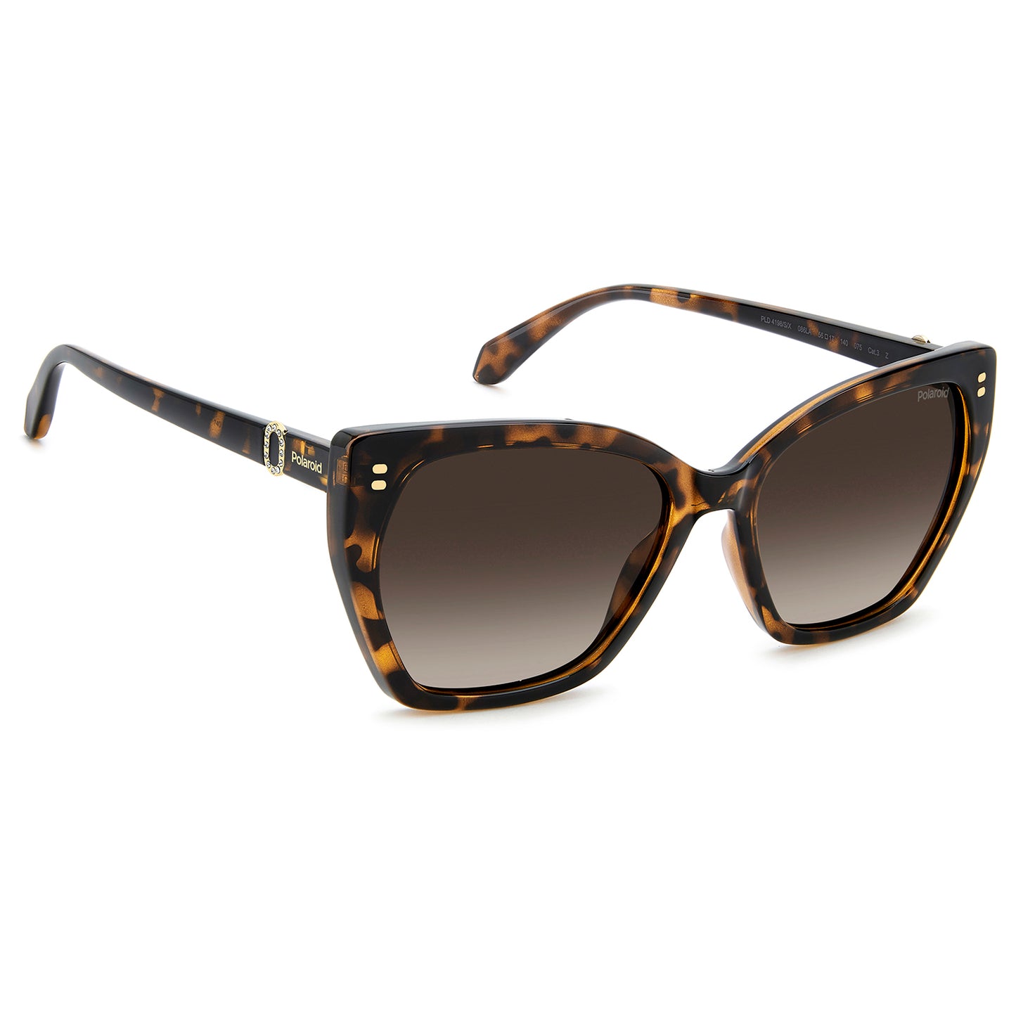 Polaroid 4198/S/X Polarised Havana Brown Gradient PLD 4198/S/X 086 LA (56)