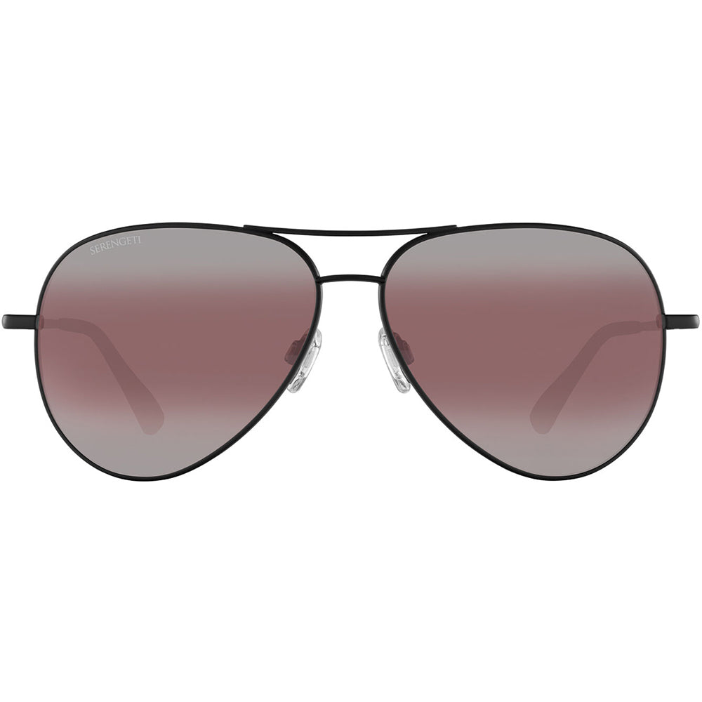 Serengeti Carrara XL Photochromic Polarised Matte Black Sedona Bi-Mirror SS757005 (62)