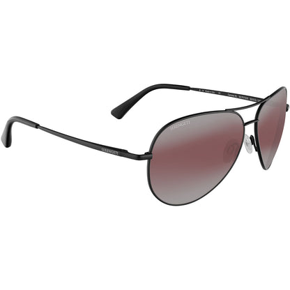 Serengeti Carrara XL Photochromic Polarised Matte Black Sedona Bi-Mirror SS757005 (62)
