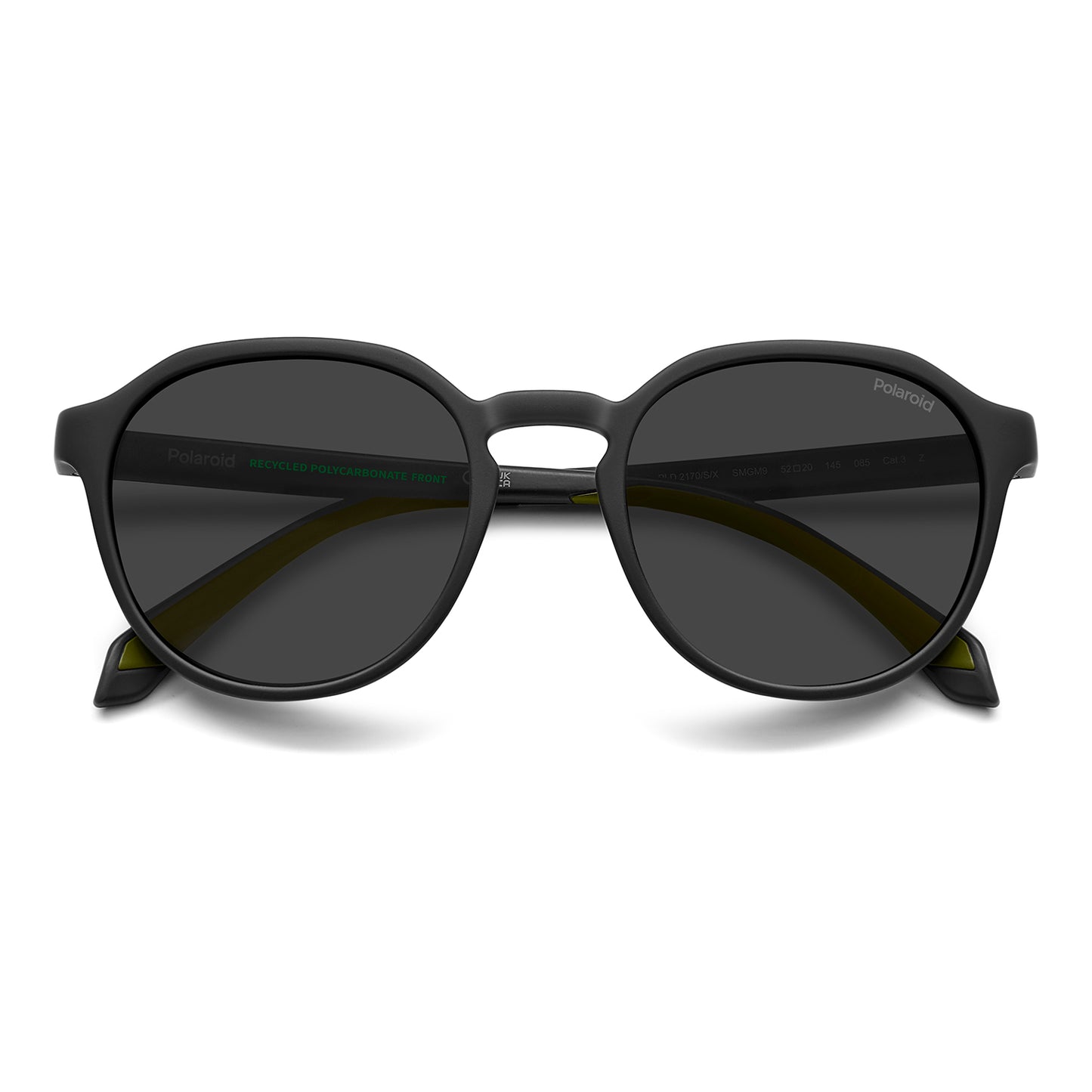 Polaroid 2170/S/X Polarised Matte Black/Khaki Grey PLD 2170/S/X SMG M9 (52)
