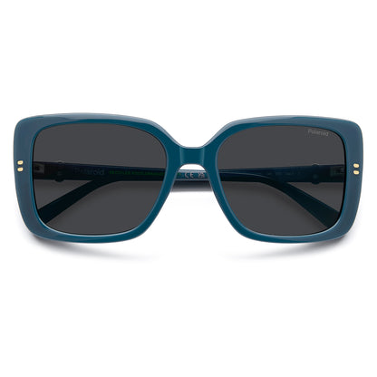 Polaroid 4199/S/X Polarised Teal Grey PLD 4199/S/X ZI9 M9 (55)