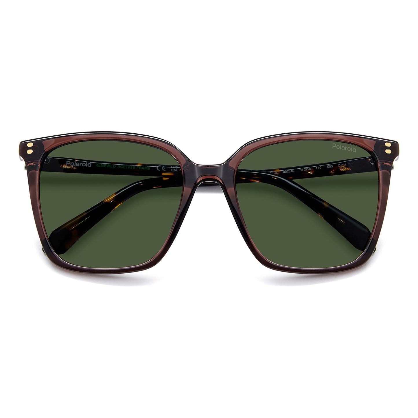 Polaroid 4201/S/X Polarised Brown Green PLD 4201/S/X 09Q UC (55)