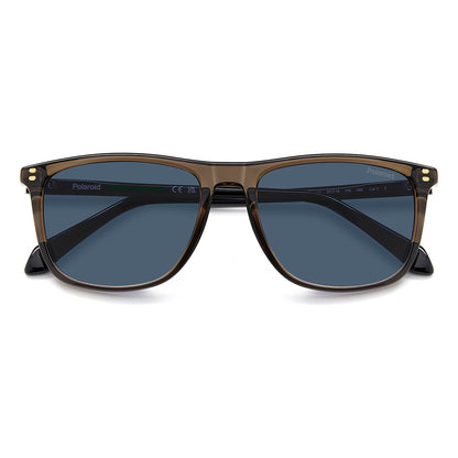 Polaroid 4202/S/X Polarised Brown Blue PLD 4202/S/X 09Q C3 (55)
