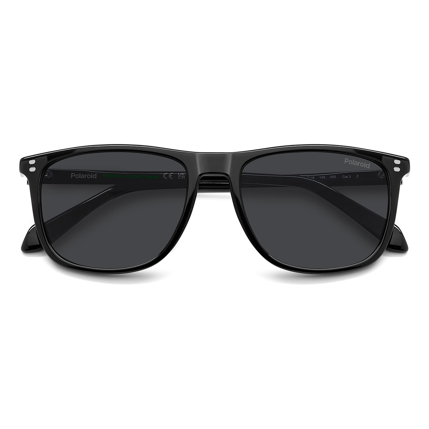Polaroid 4202/S/X Polarised Black Grey PLD 4202/S/X 807 M9 (55)