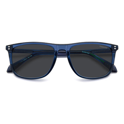 Polaroid 4202/S/X Polarised Blue Grey PLD 4202/S/X PJP M9 (55)