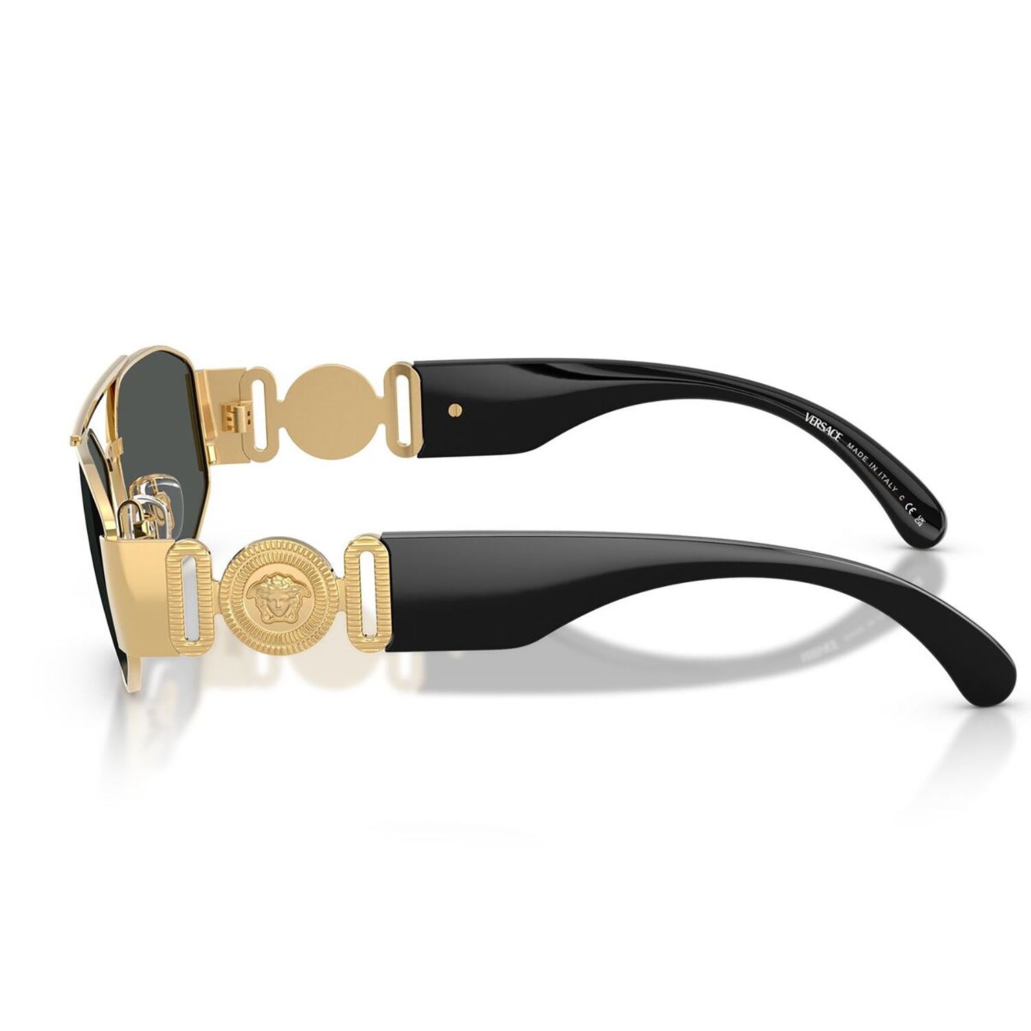 Versace 2287 Gold Dark Grey VE2287 100287 (58)