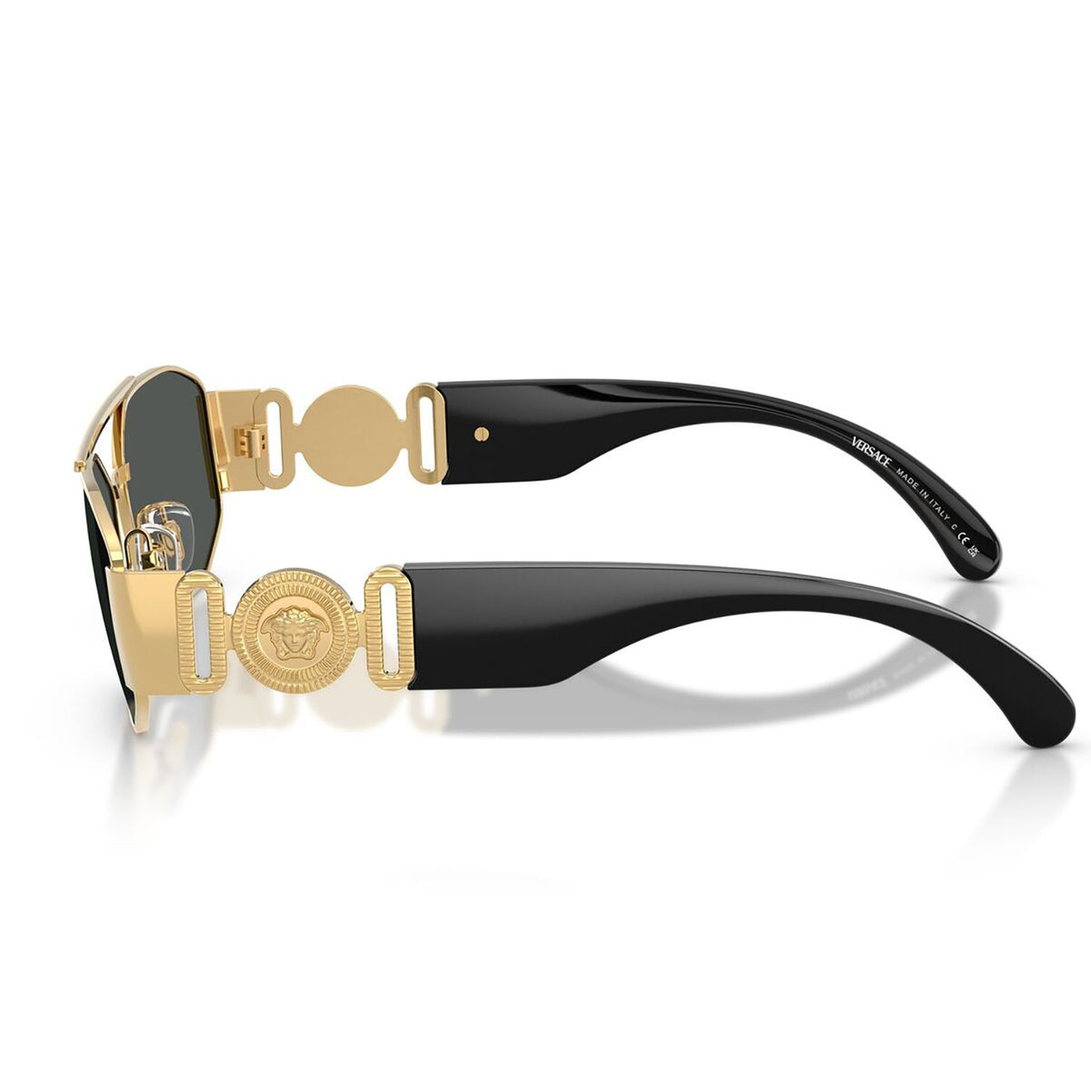 Versace 2287 Gold Dark Grey VE2287 100287 (58)