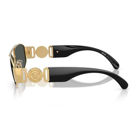 Versace 2287 Gold Dark Grey VE2287 100287 (58)