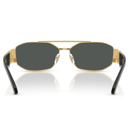 Versace 2287 Gold Dark Grey VE2287 100287 (58)