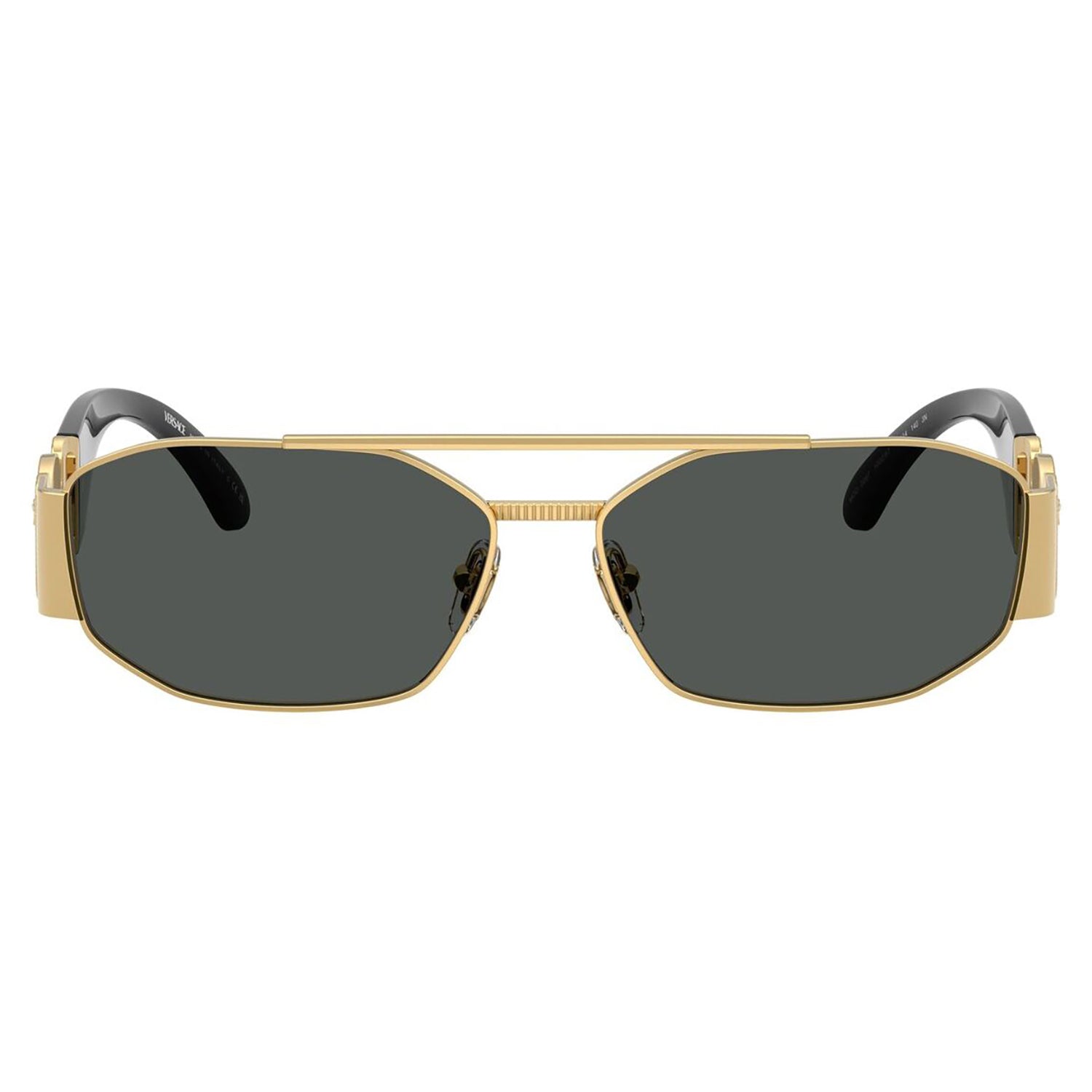 Versace 2287 Gold Dark Grey VE2287 100287 (58)