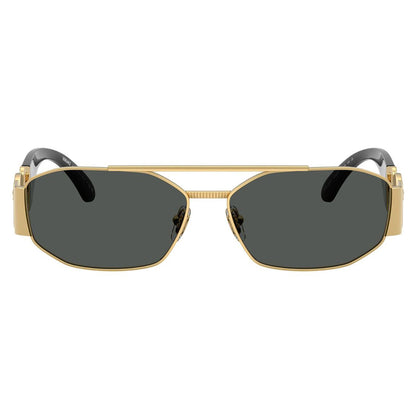 Versace 2287 Gold Dark Grey VE2287 100287 (58)