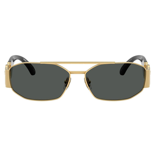 Versace 2287 Gold Dark Grey VE2287 100287 (58)