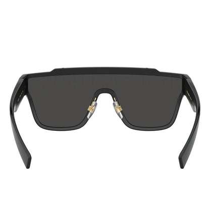 Dolce & Gabbana 6125 Black Dark Grey Tampo D&G Silver DG6125 501/M (35)
