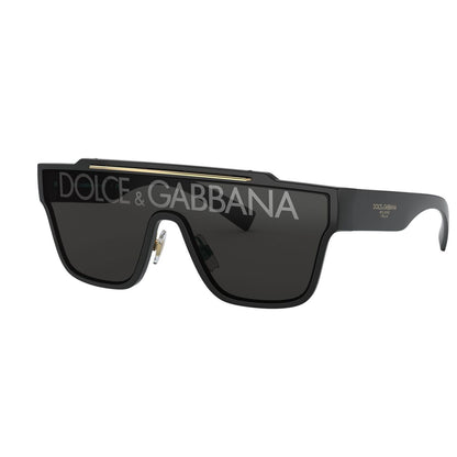 Dolce & Gabbana 6125 Black Dark Grey Tampo D&G Silver DG6125 501/M (35)
