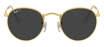 Ray-Ban 3447 Round Polarised Gold Black RB3447 919648 (53)