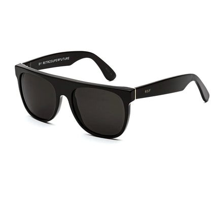 Retrosuperfuture Flat Top Black | Black Black RSF FZQ (55)