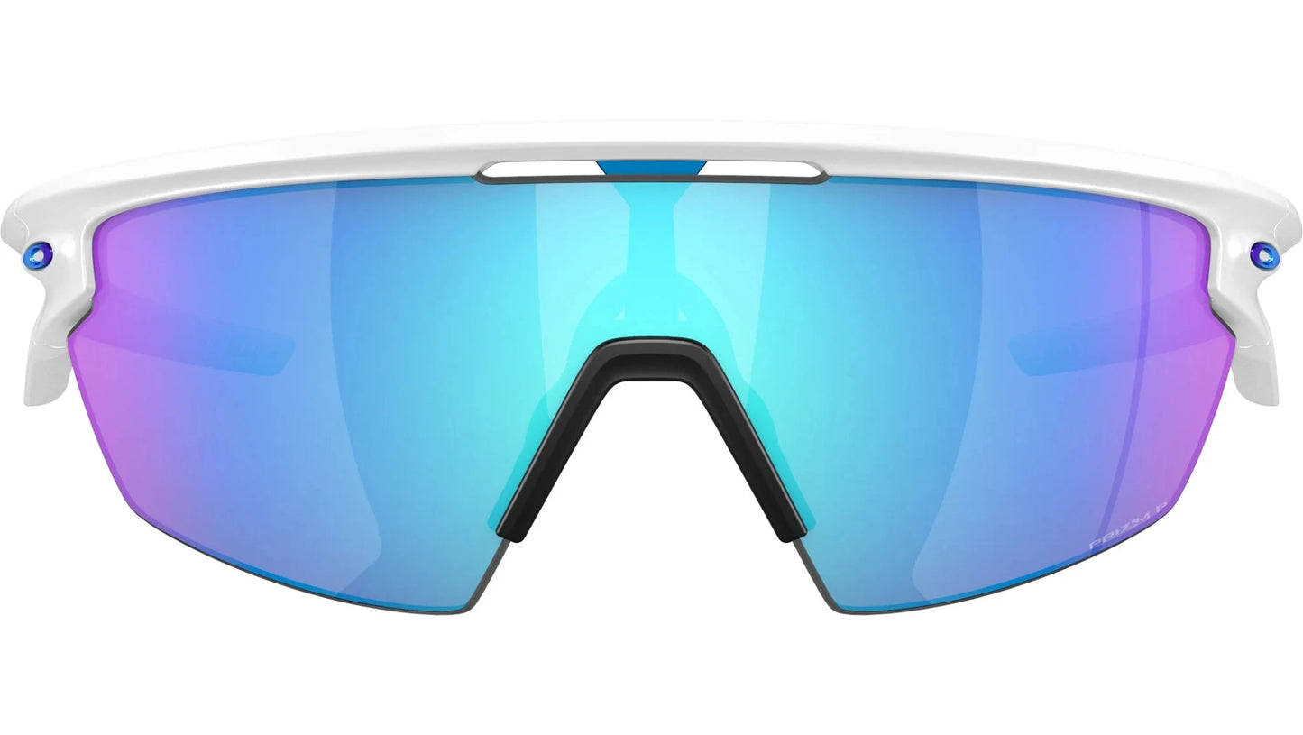 Oakley Sphaera Polarised Matte White Prizm Sapphire (9403 02)