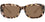 Serengeti Bianca Nova Polarised Shiny Tortoise Burgundy & Honey Glass Drivers (749003)