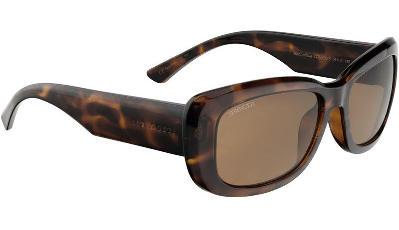 Serengeti Bianca Nova Polarised Shiny Tortoise Glass Drivers
