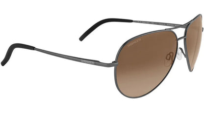 Serengeti Carrara XL Polarised Matte Dark Gunmetal Glass Drivers Gradient (757004)