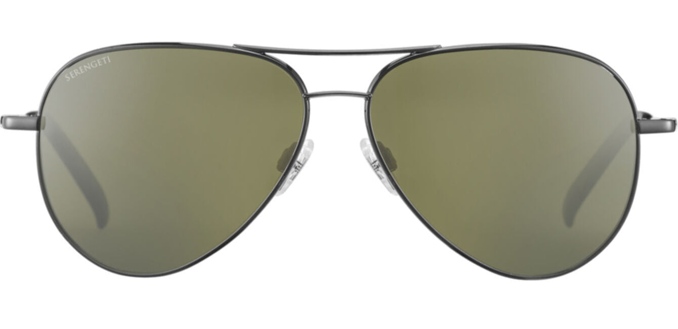 Serengeti Carrara XL Polarised Shiny Gunmetal Glass 555nm (757001)