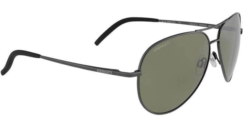 Serengeti Carrara XL Polarised Shiny Gunmetal Glass 555nm (757001)