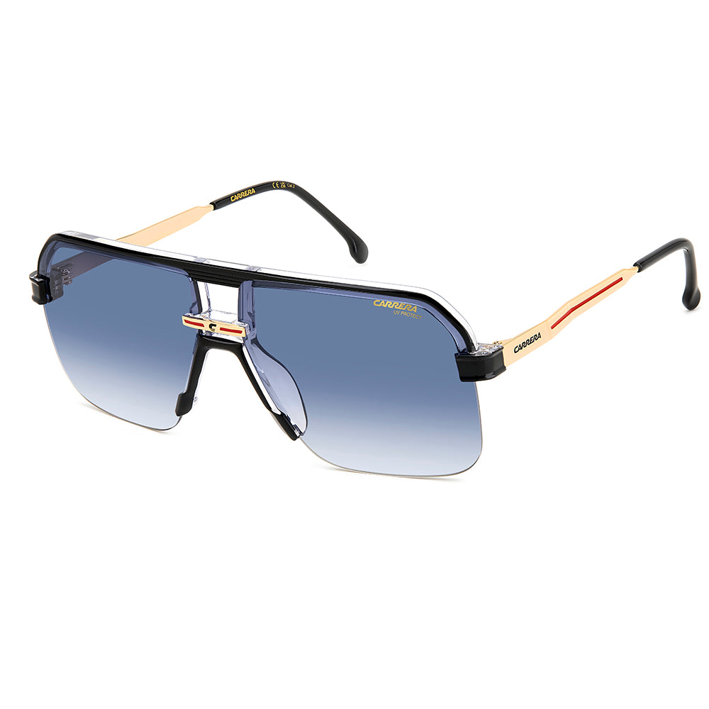 Carrera 1066/S Black Crystal Blue Gradient 1066/S 7C5 08 (63)