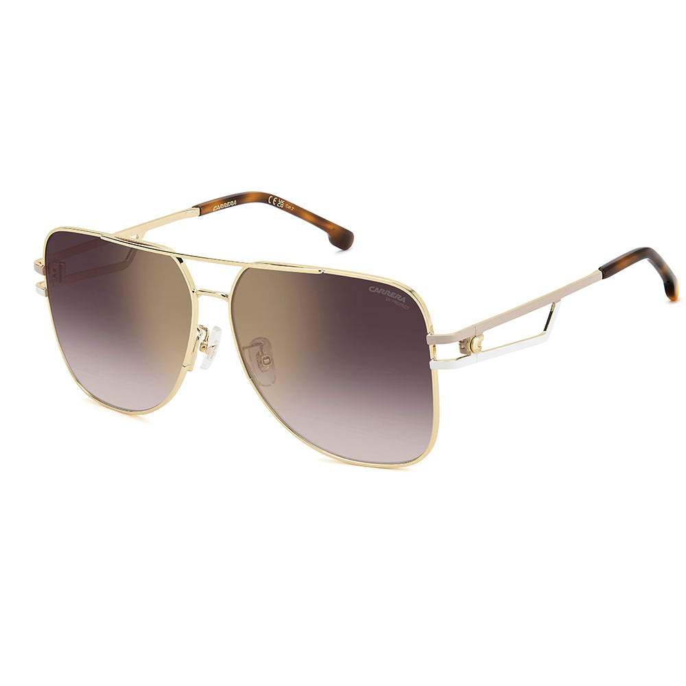 Carrera 3100/S Gold/Beige Burgundy Gradient/Gold Mirror 3100/S 24W YK (63)