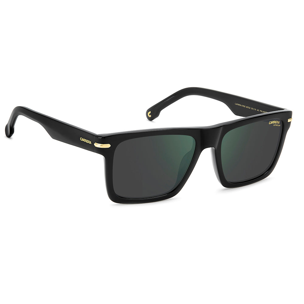 Carrera 378/S Polarised Black Green Mirror/Grey 378/S 807 Q3 (55)
