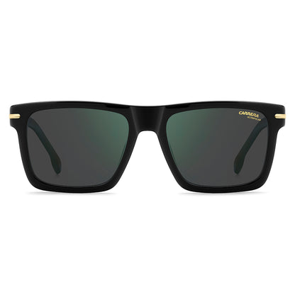 Carrera 378/S Polarised Black Green Mirror/Grey 378/S 807 Q3 (55)
