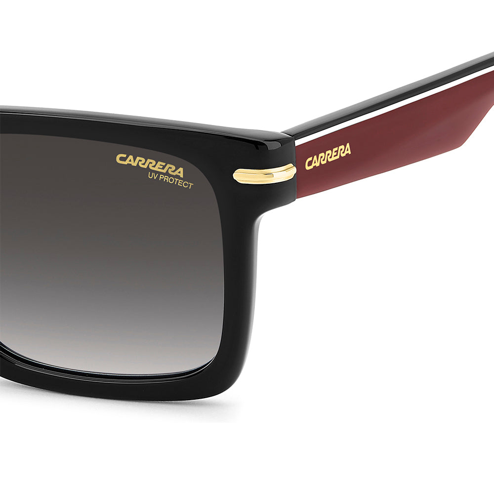 Carrera 378/S Black/Red Grey Gradient 378/S OIT 9O (55)